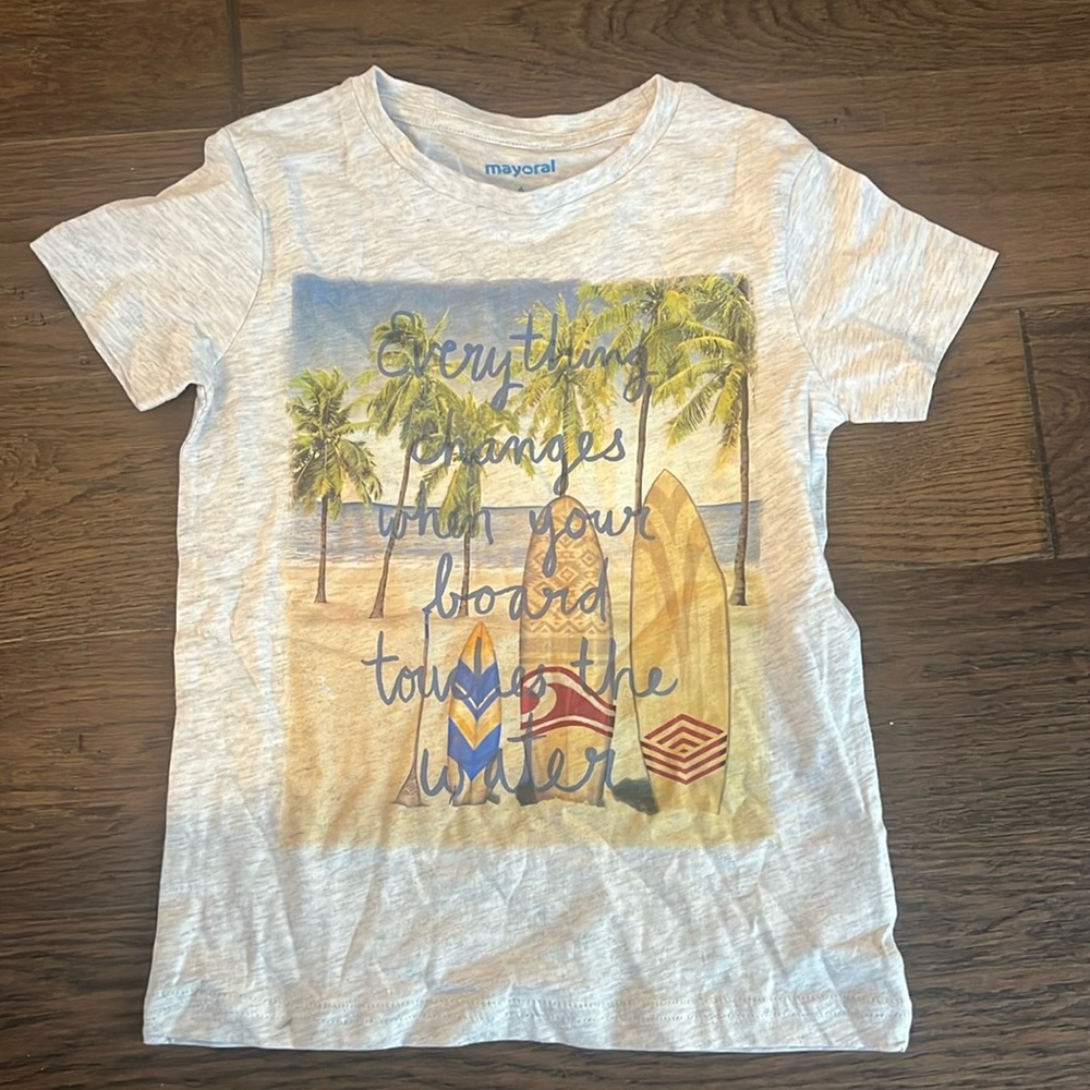 Mayoral Boys Tropical Graphic Tee